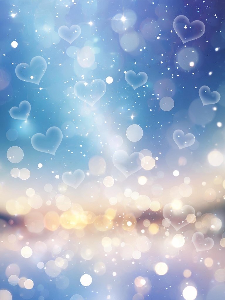 【フリー素材】ハートの手、小物、背景(バレンタイン)