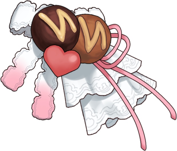 【フリー素材】ハートの手、小物、背景(バレンタイン)