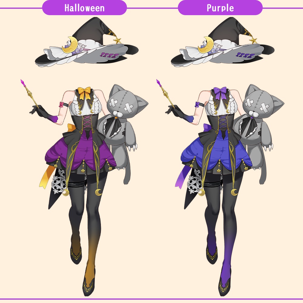 ハロウィン魔女衣装(IRIAM対応)