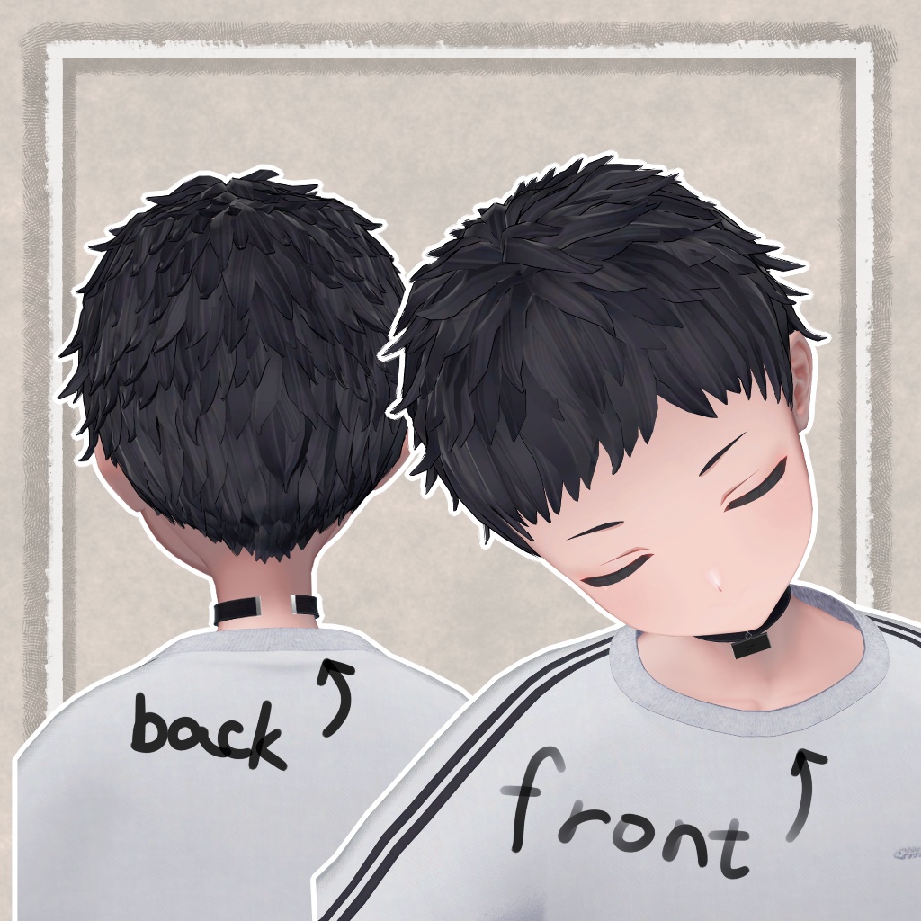 【くうた-Kuuta-】 ベリーベリーショートヘア