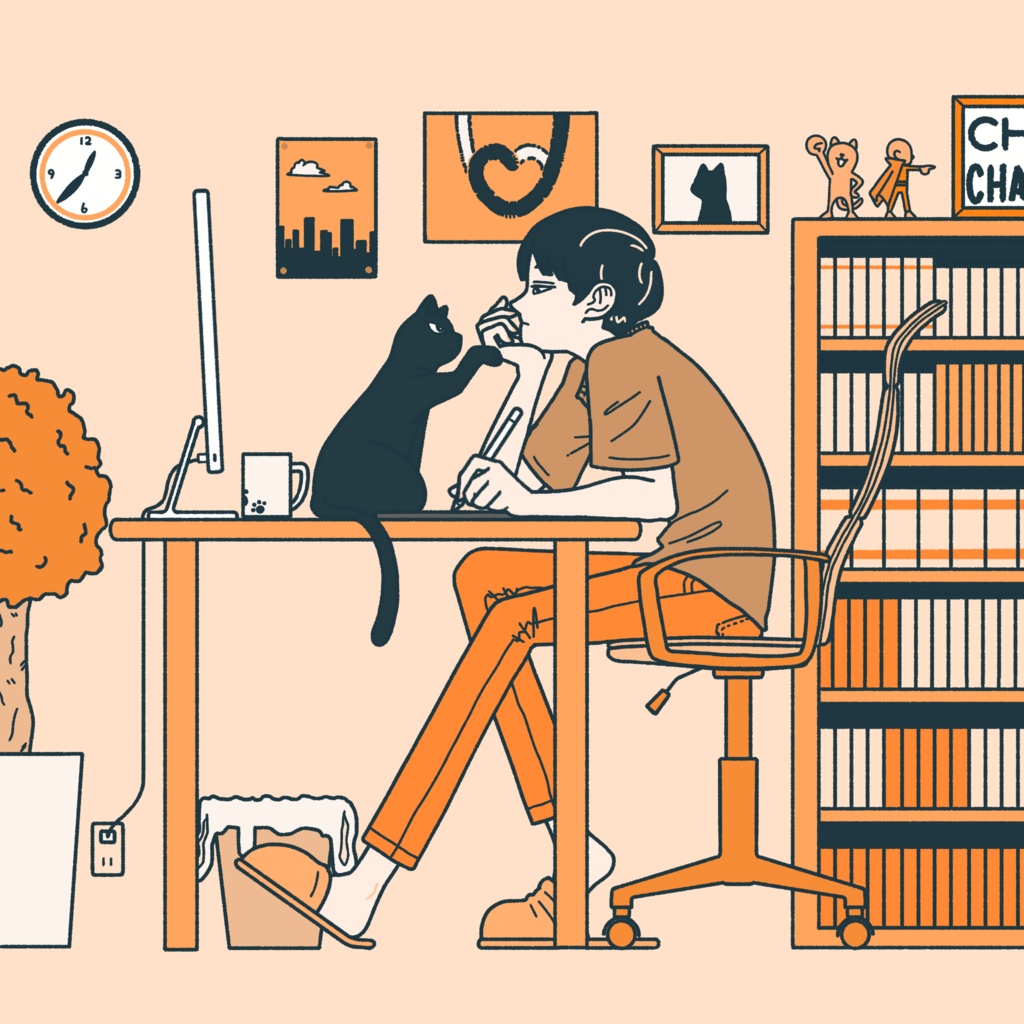 iPhoneケース「遊んでよ」