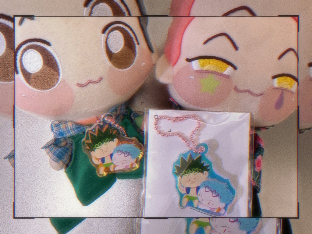 サマーオーロラアクリルキーホルダー 1点
