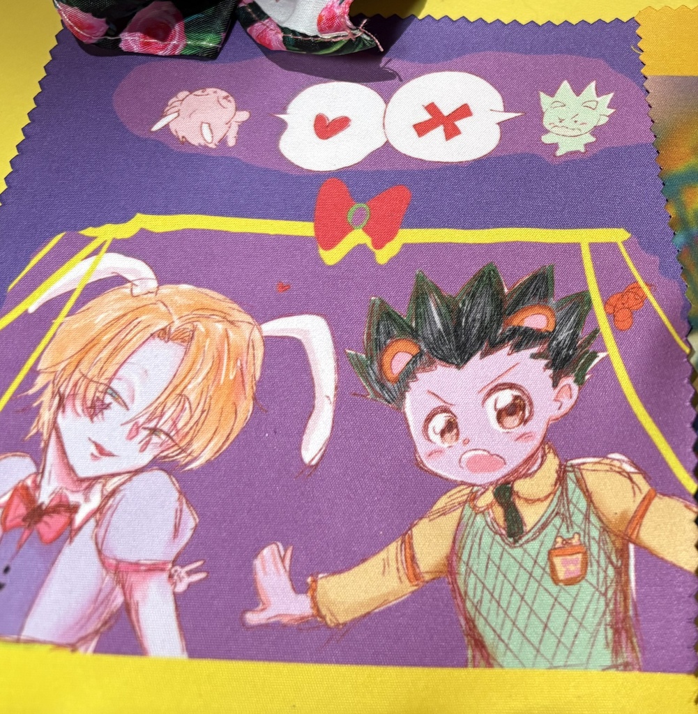 オトナとコドモのメガネ拭き 2種