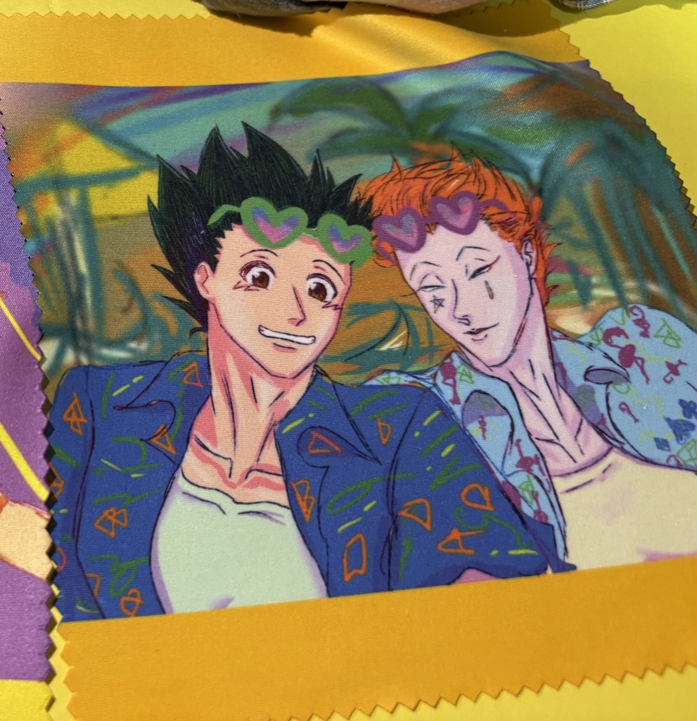 オトナとコドモのメガネ拭き 2種