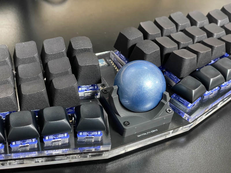 mapo48 自作キーボード トラックボール対応