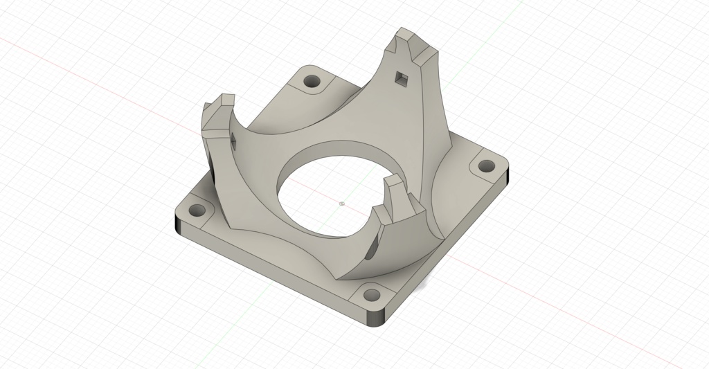 mapo48 ボールベース3Dモデルデータ / 3D data of mapo48 ball base