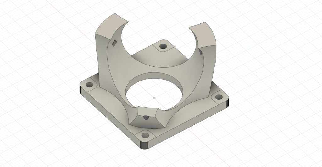 mapo48 ボールベース3Dモデルデータ / 3D data of mapo48 ball base