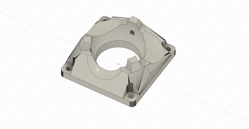 mapo48 ボールベース3Dモデルデータ / 3D data of mapo48 ball base