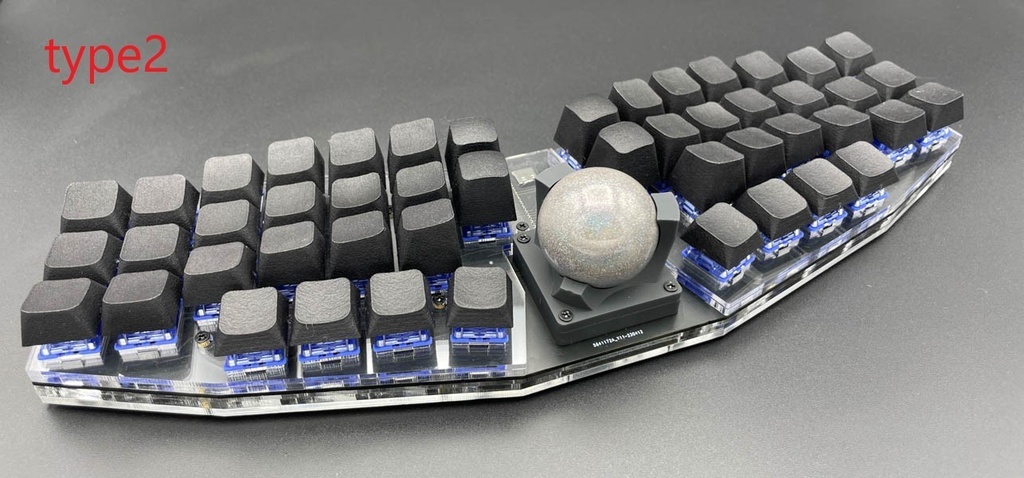 エルゴ風キーキャップ3Dモデルデータ mapocaps / 3D data of ergo style keycap