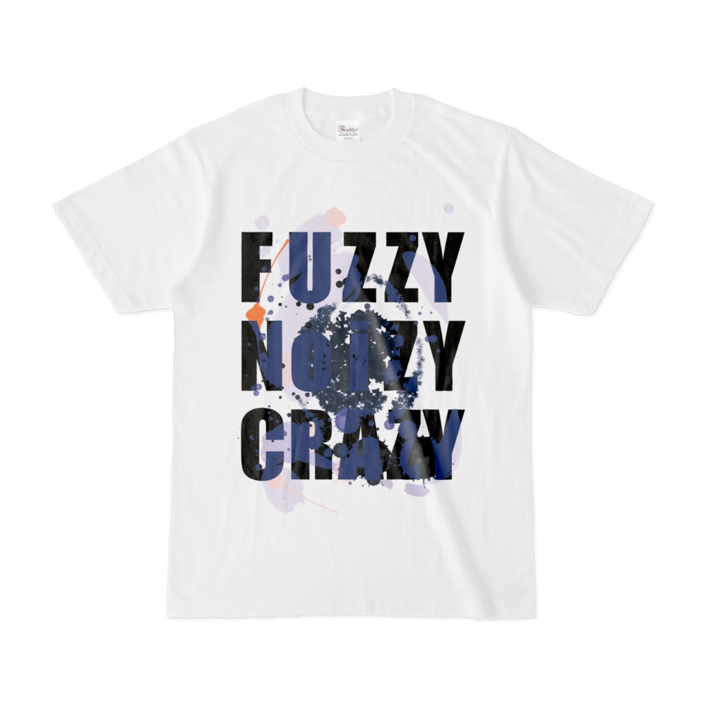 FUZZY NoiZY CRAZY 白Tシャツ