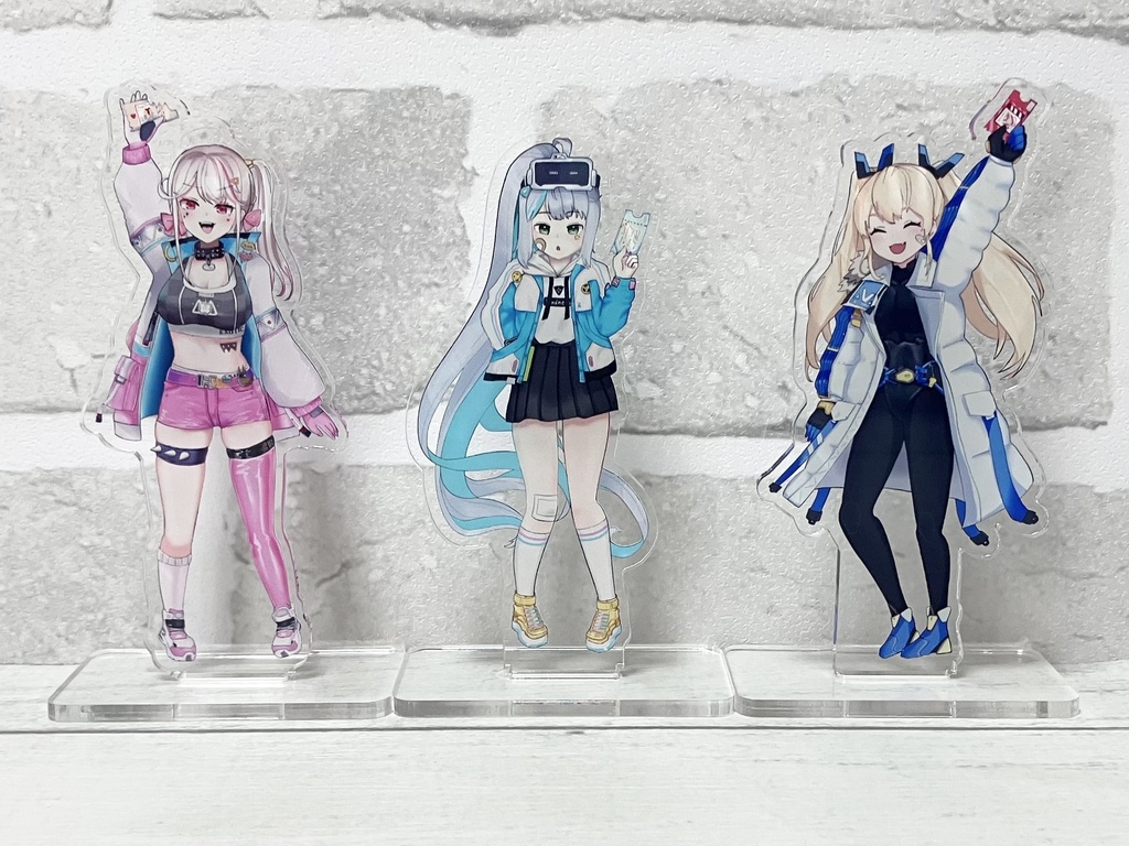 アクリルフィギュア 3個セット