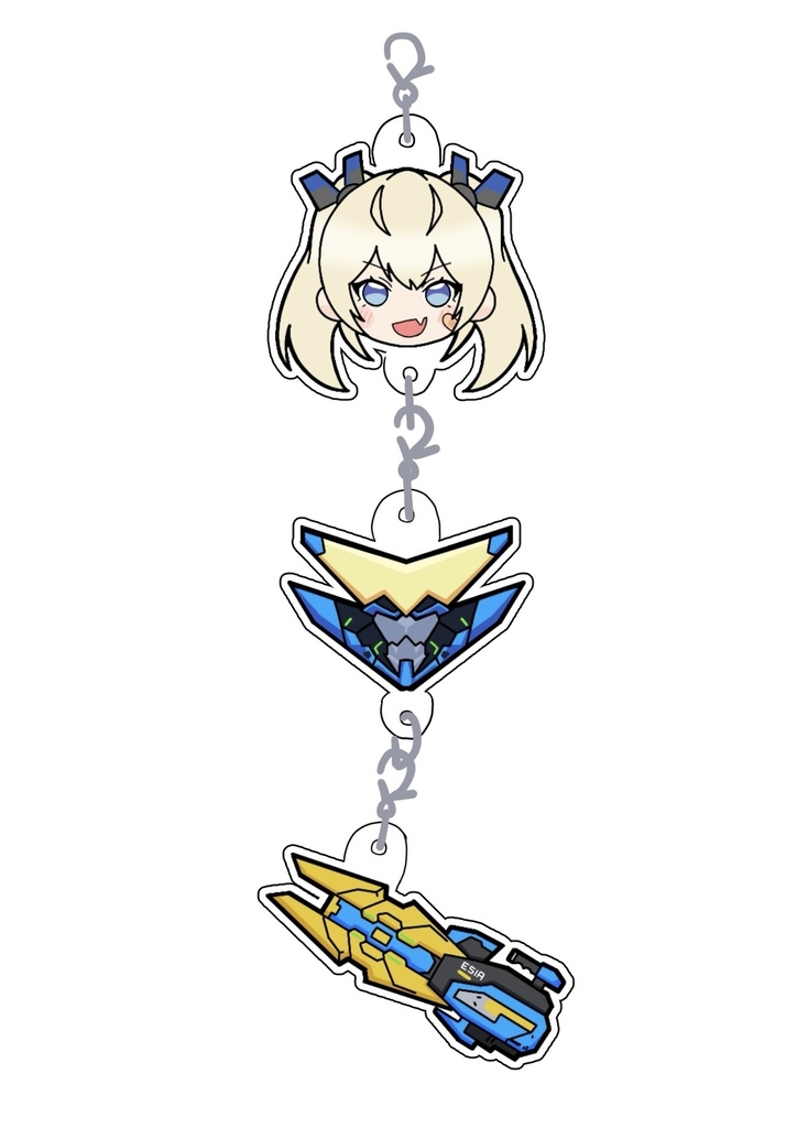 アクリルチャームセット ラプラス