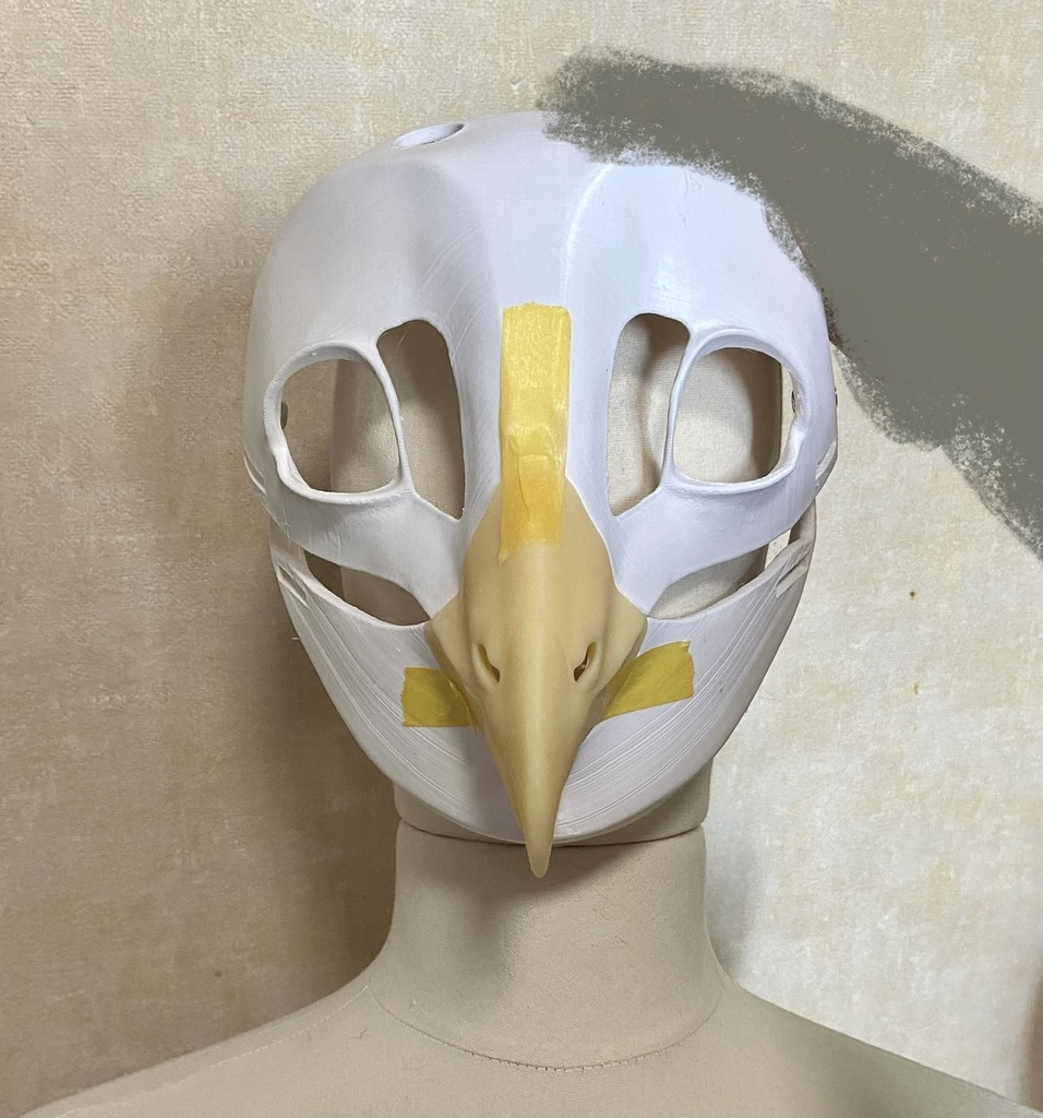 【匿名配送】メンフクロウ　ヘッドベース