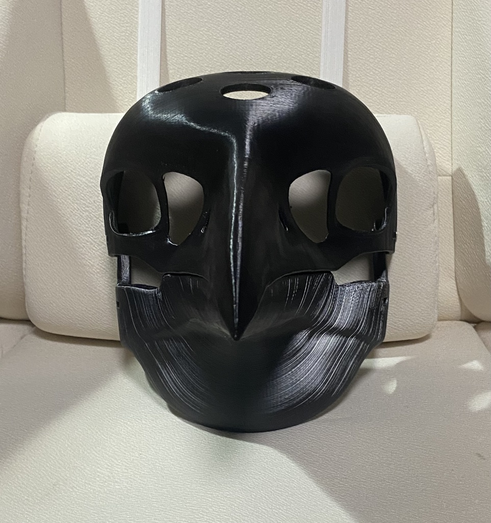 【匿名配送】カラスヘッドベース(カササギ系)