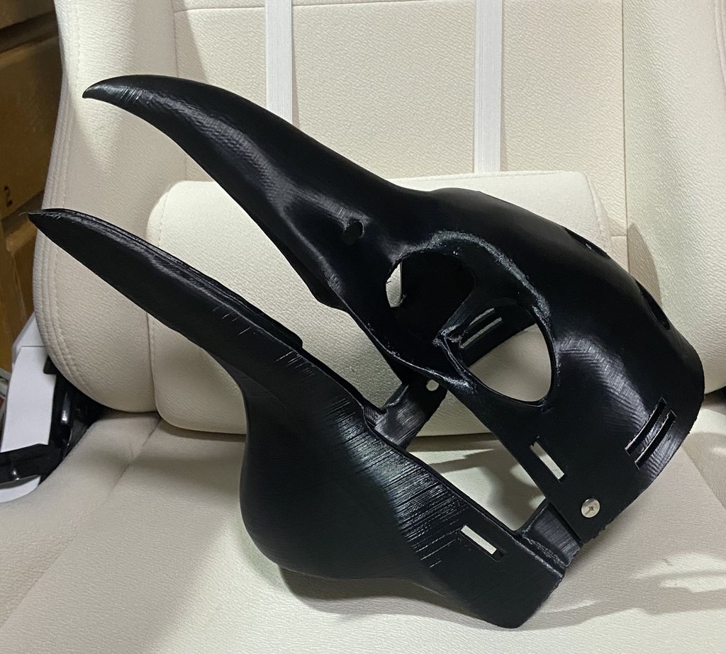 【匿名配送】カラスヘッドベース(カササギ系)