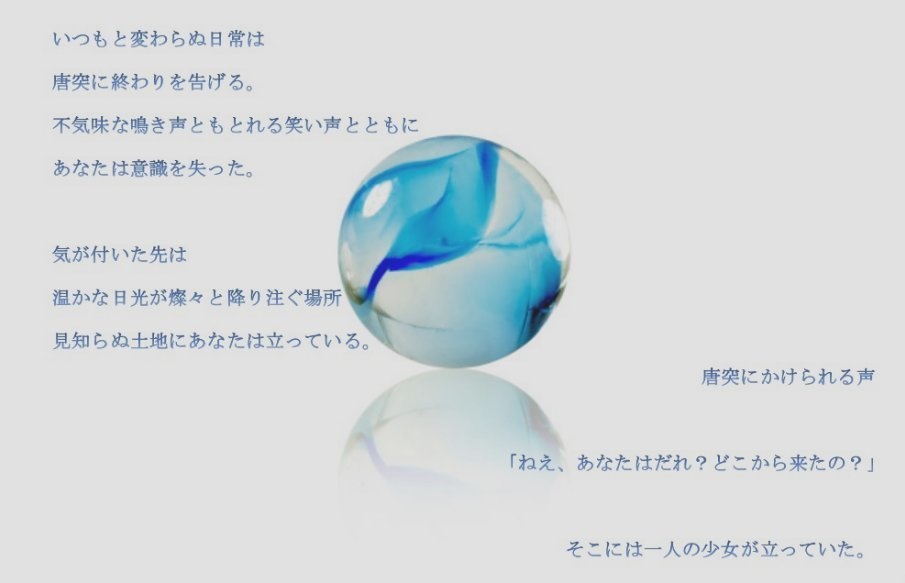 CoCシナリオ「箱庭の世界」