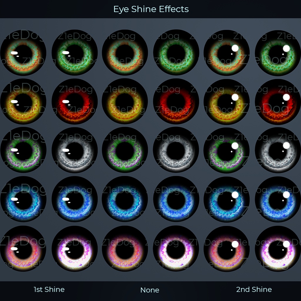 Free Eyes Textures 2nd Pack | VRChat | 無料の目のテクスチャ