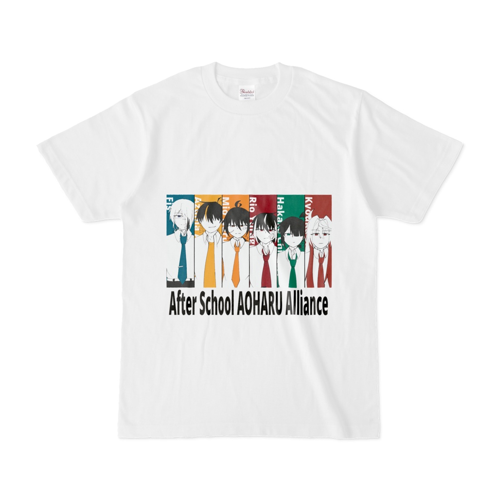 放課後青春同盟　Tシャツ(白)