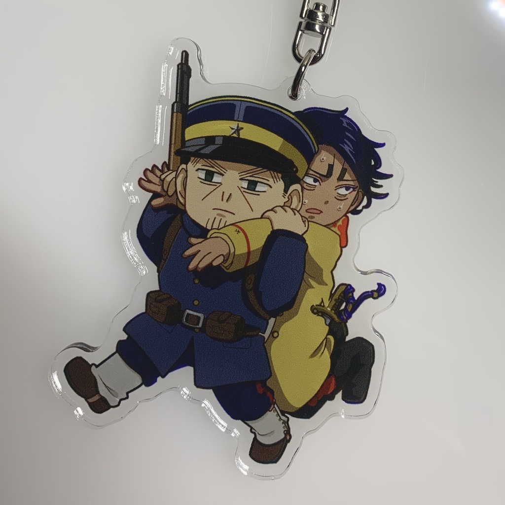 【SALE!!】月島&鯉登 あのシーン!! BIGアクリルキーホルダー