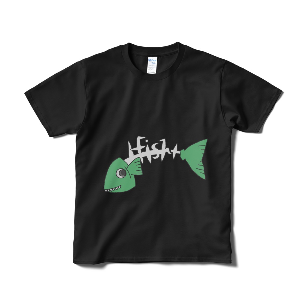 fish bone Tシャツ