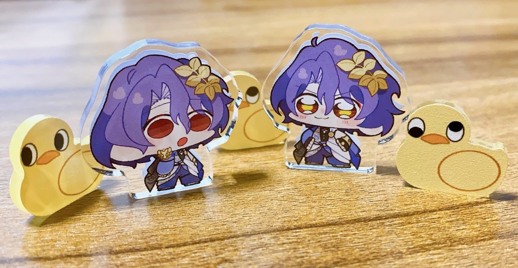 ちおのアクリルマスコット