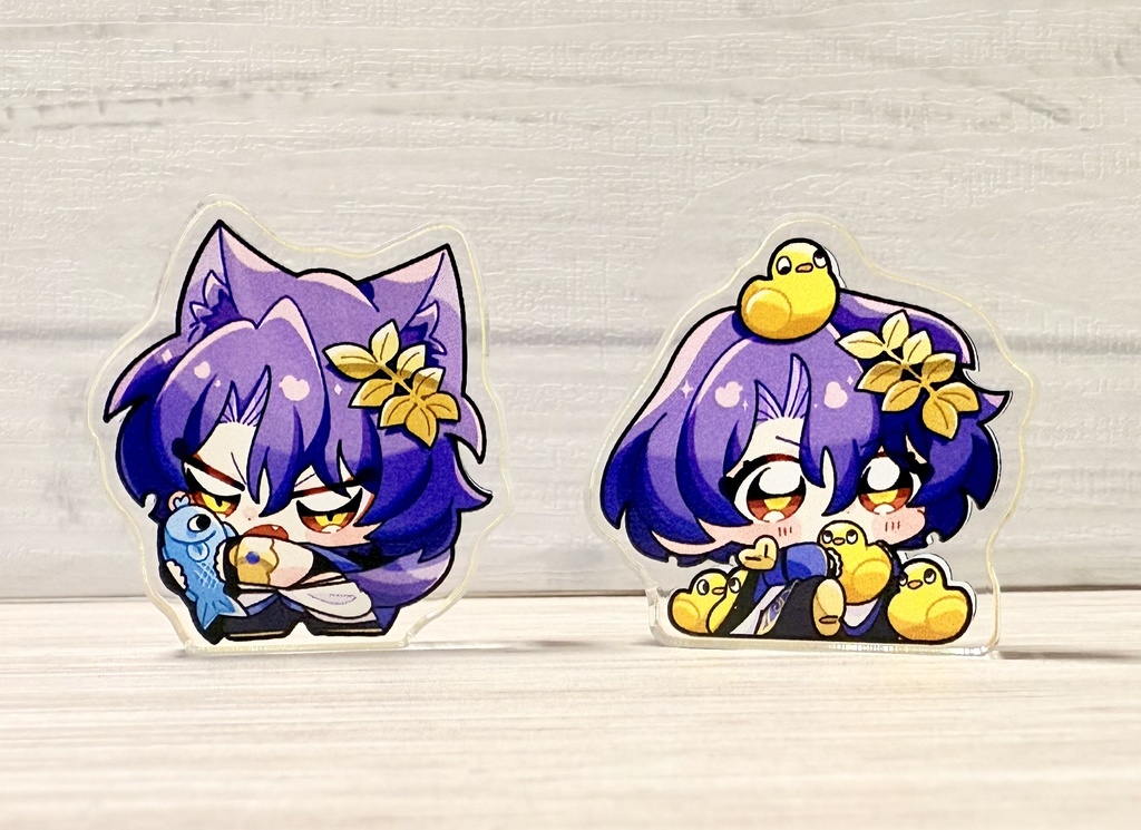 ちおのアクリルマスコット