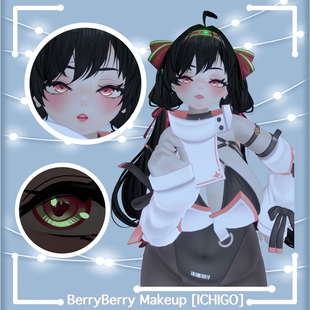 [K'C] ~ BerryBerry Makeup 🍓✨+ Blendshape [ICHIGO Only]