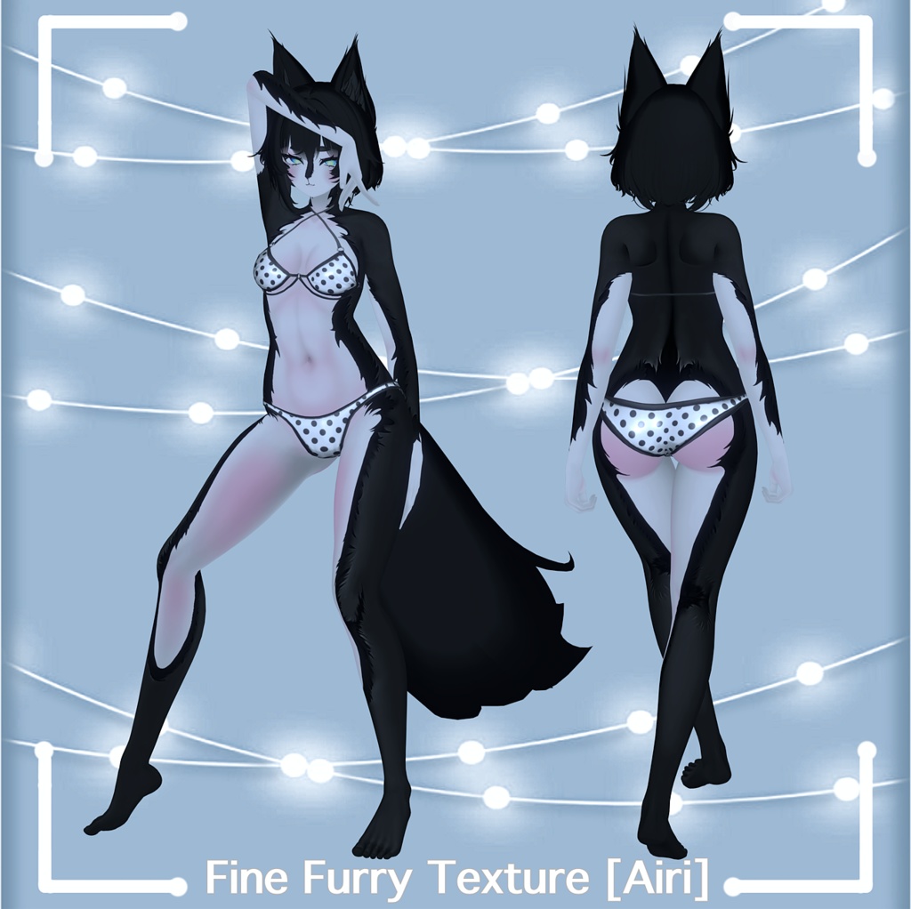 [K'C] ~ FineFurry Texture 🙀✨+ Blendshape [AIRI Only]