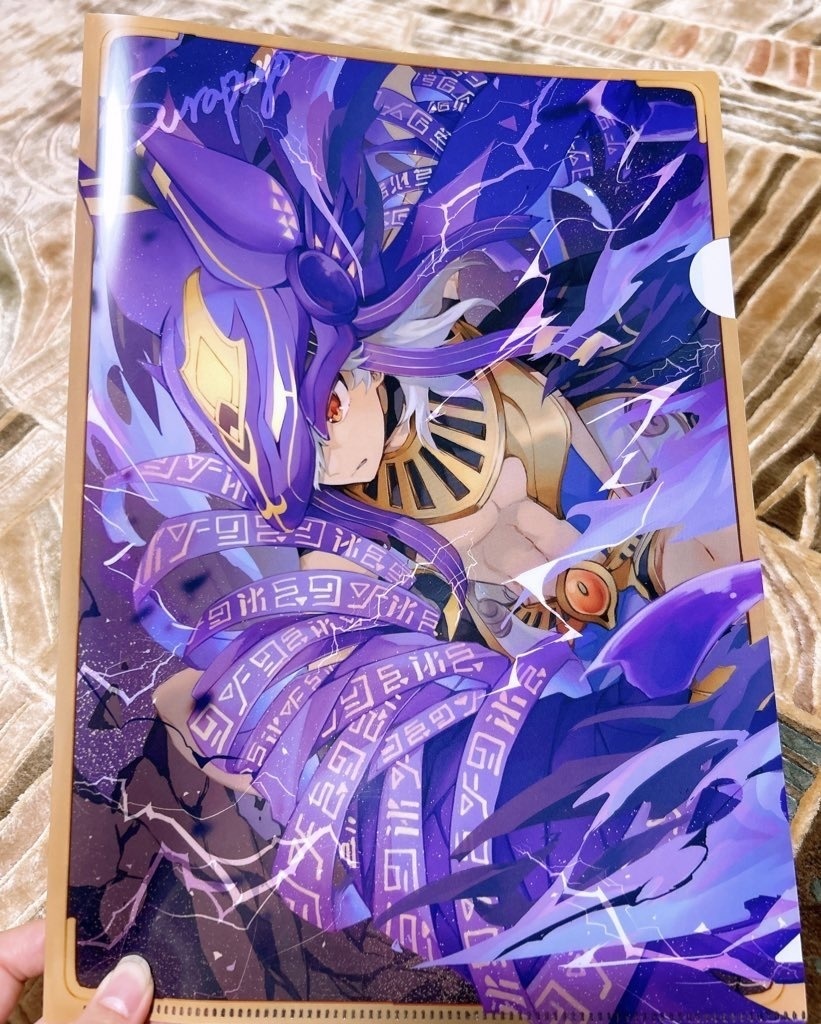 七聖召喚風クリアファイル　セノ