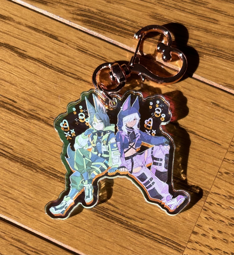 ティナリ&セノ　アクリルキーホルダー（偏光）
