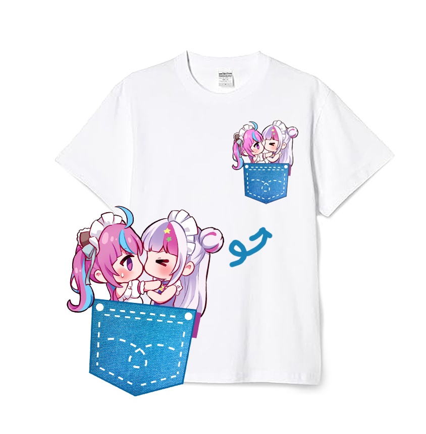 【C104新作】ホロライブ あくしお Tシャツ