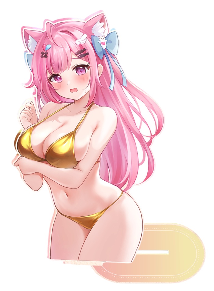 金ビキニ「結城さくな」アクリルスタンド