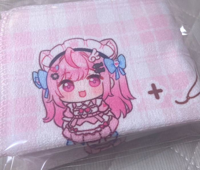 音乃瀬奏・結城さくなタオルハンカチ