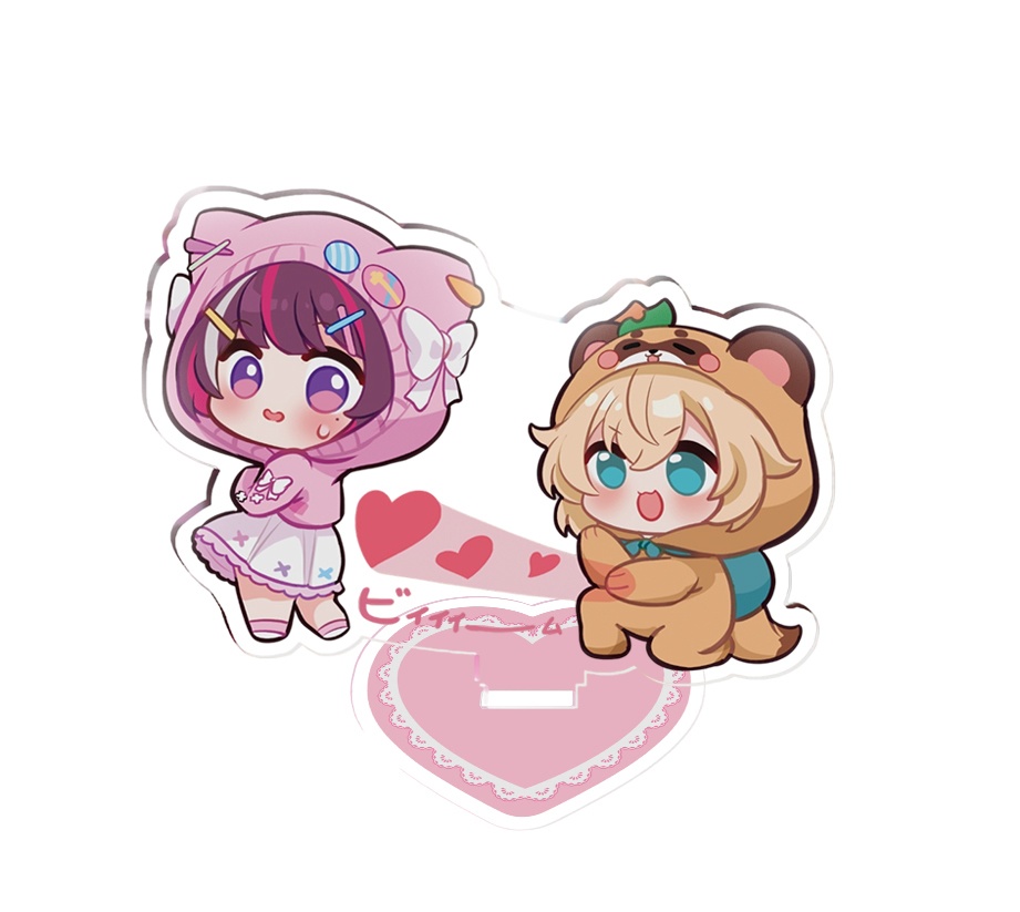 【残りわずか】ござるのハートビーム🍃アクスタ【ホロクル10th】