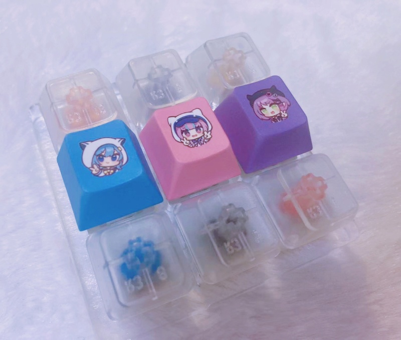 先着ノベルティ付※Startend キーキャップ3個セット【ホロクル10th】