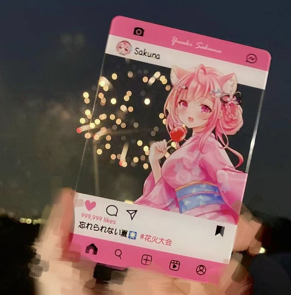 【C108】さくたんと花火デート アクリルカード