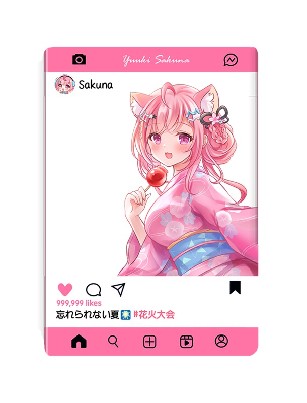 【C108】さくたんと花火デート アクリルカード