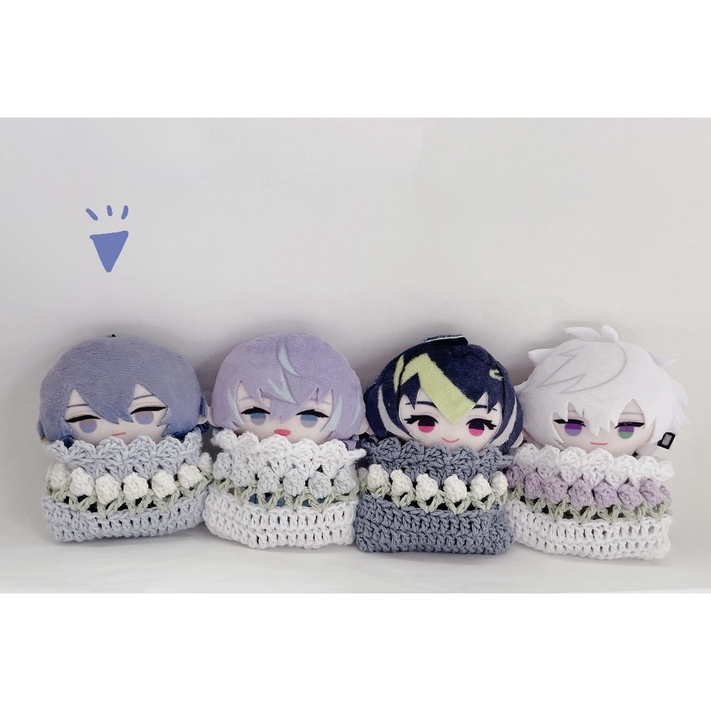 花籠ぱぺバッグ【みずいろ】