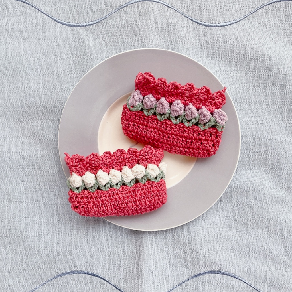 花籠ぱぺバッグ【ろーず】