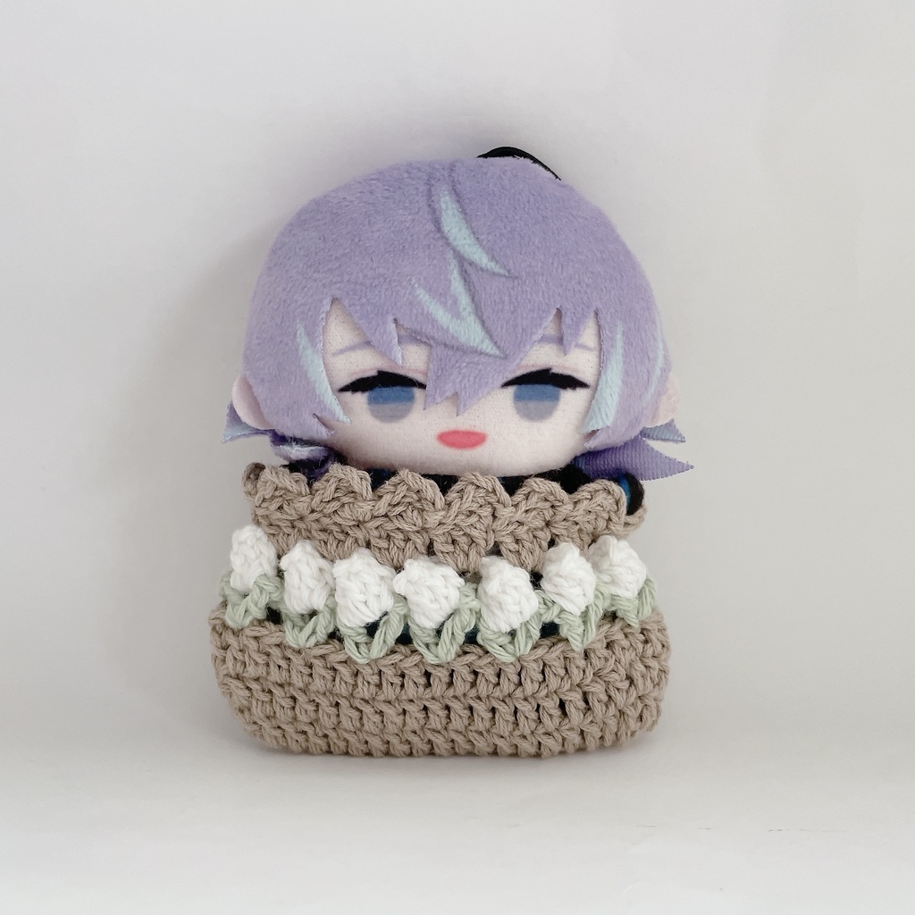 花籠ぱぺバッグ【ちゃいろ】