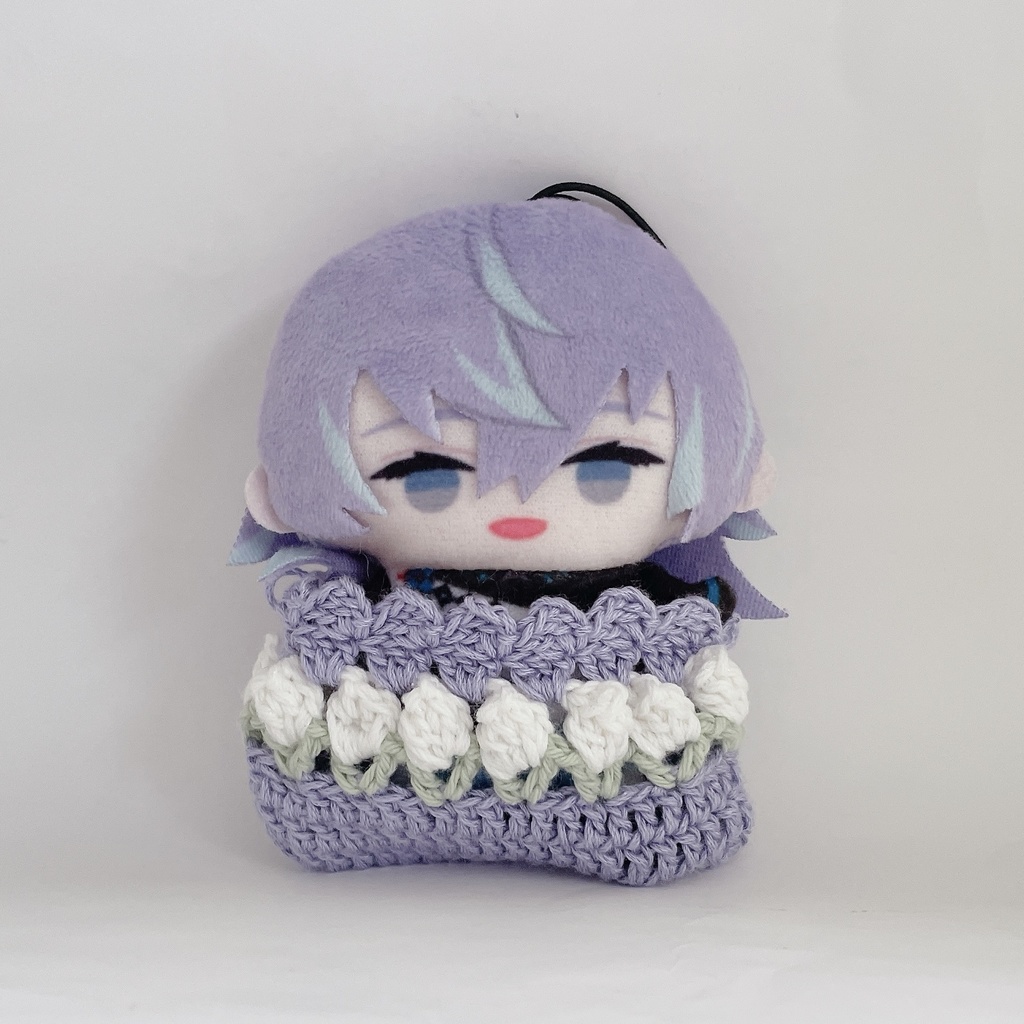 花籠ぱぺバッグ【むらさき】