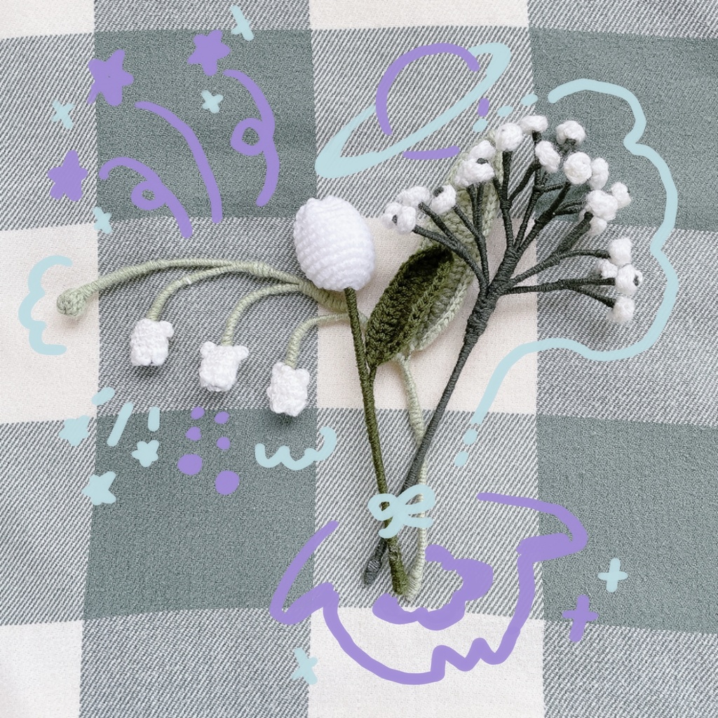 オトモスズラン花束