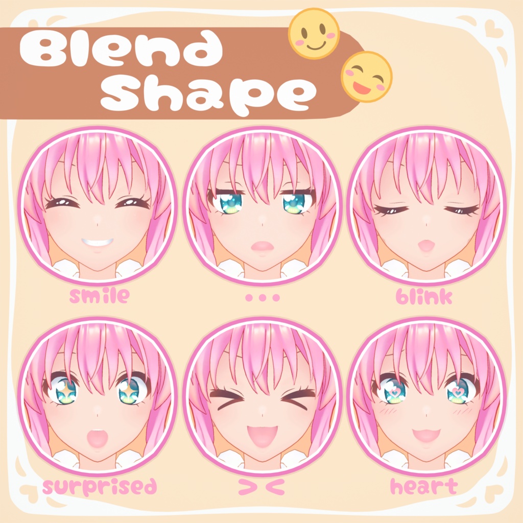 【オリジナル3Dモデル】チェリッシュ ── Cherish