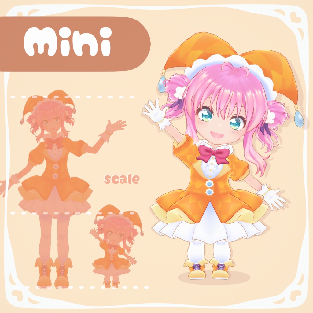 【オリジナル3Dモデル】チェリッシュ ── Cherish