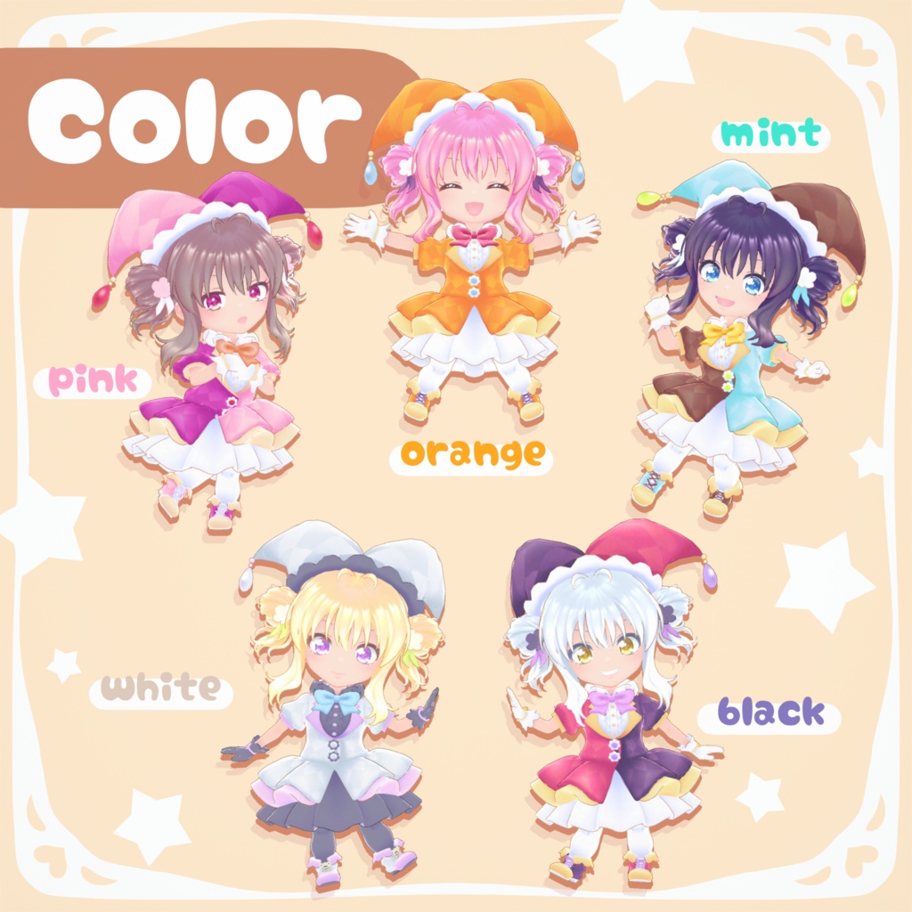 【オリジナル3Dモデル】チェリッシュ ── Cherish