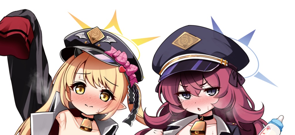 C108イロハ&イブキ(牛柄眼帯ビキニ) アクリルスタンド