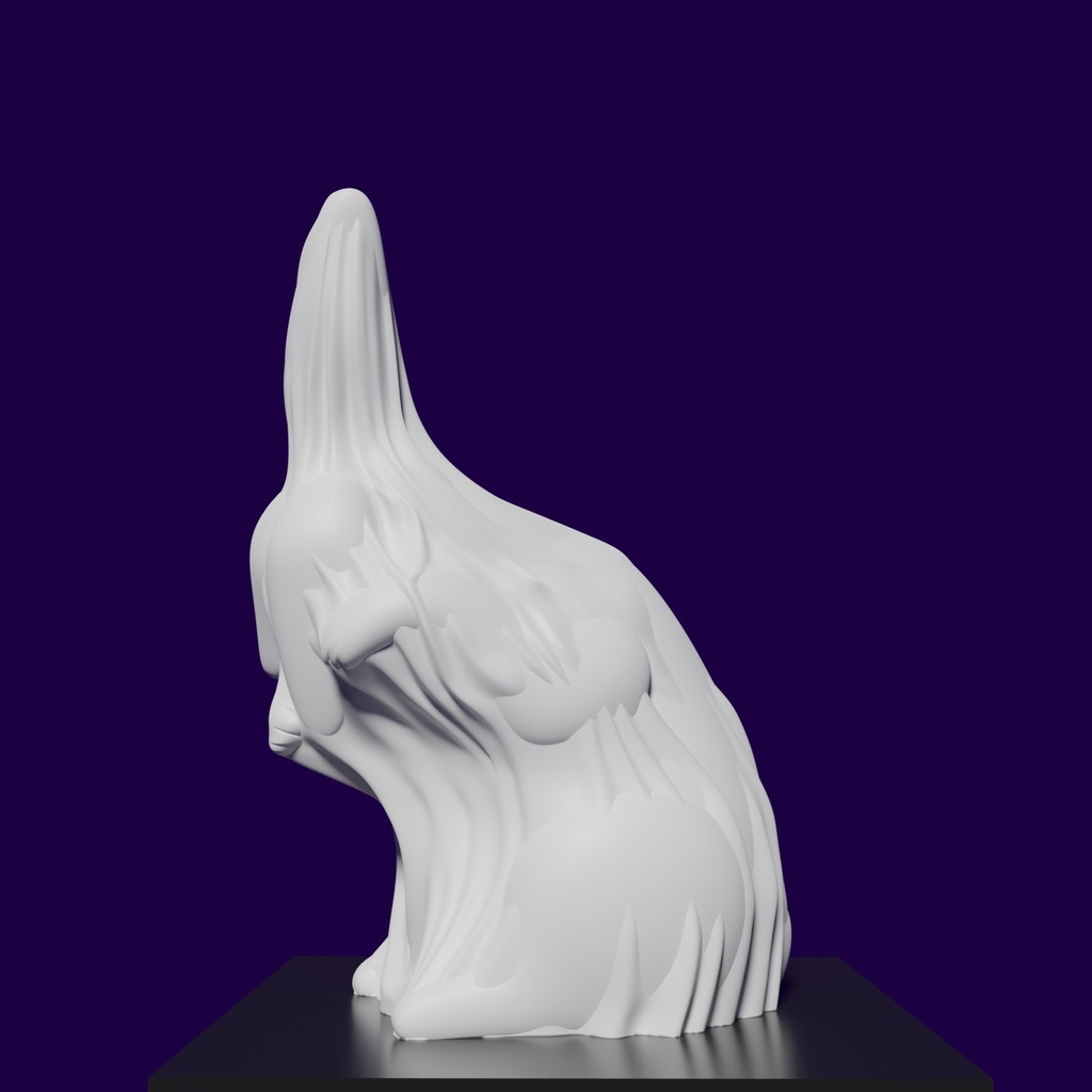 ヴェールのうさぎ veiled rabbit