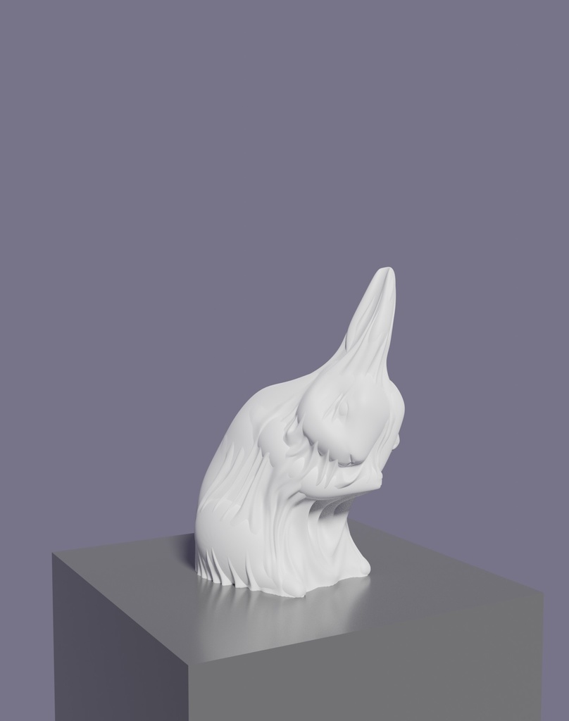 ヴェールのうさぎ veiled rabbit