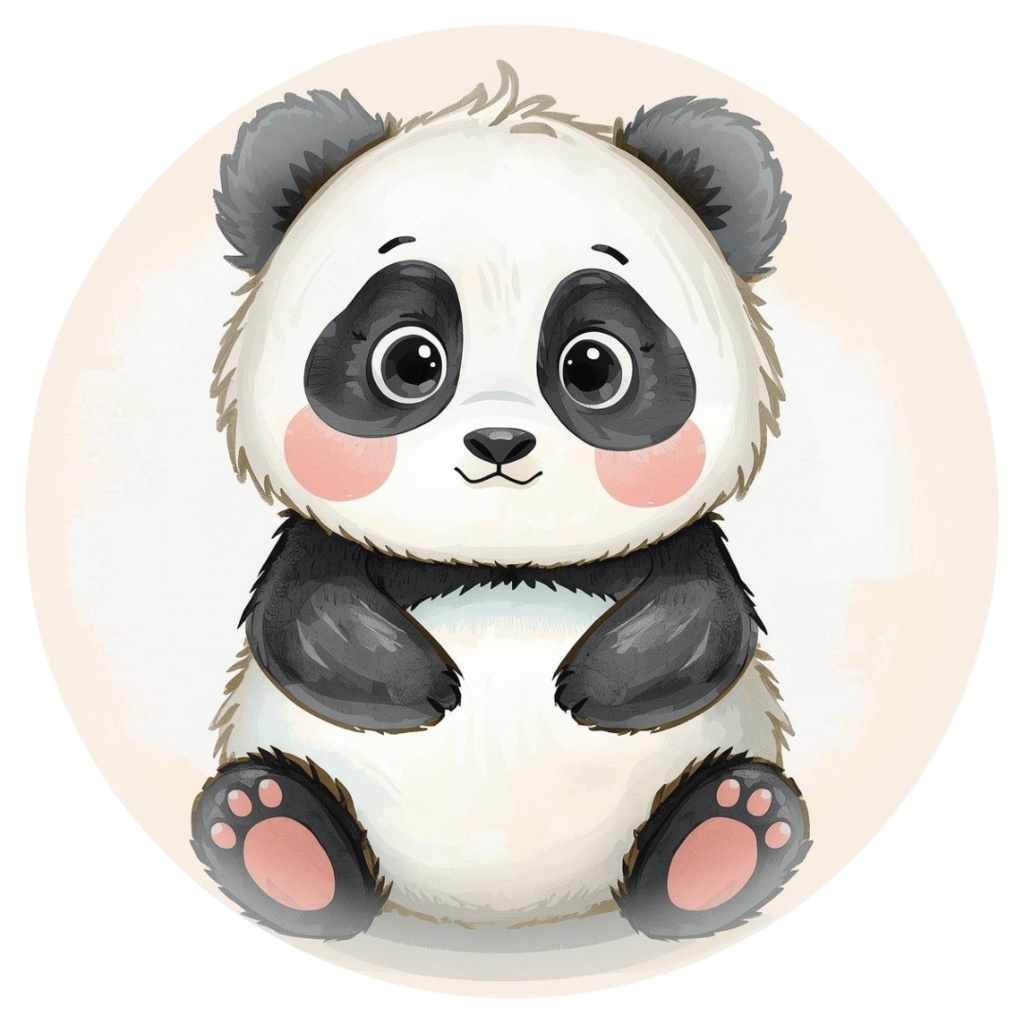 やさしい色鉛筆風 かわいい動物クリップアートセット(全10種類)|PNG透過素材