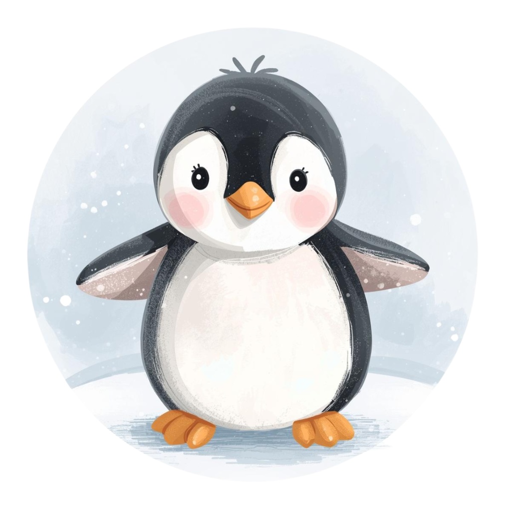 やさしい色鉛筆風 かわいい動物クリップアートセット(全10種類)|PNG透過素材